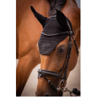 Bonete para caballos Pénélope Algodón Negro