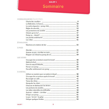 Galopes 1 a 4 con vídeos Lavauzelle