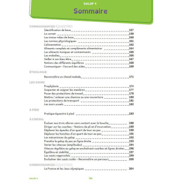 Galopes 1 a 4 con vídeos Lavauzelle