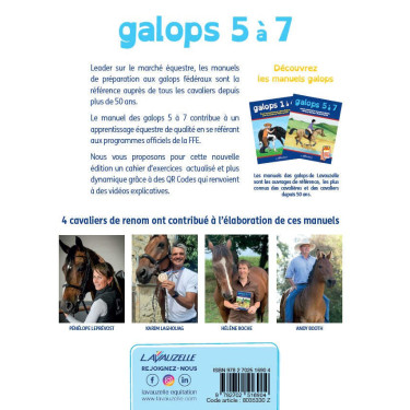 Cuaderno de ejercicios galope 5 a 7 con vídeos Lavauzelle Cuaderno de ejercicios galope 5 a 7 con vídeos Lavauzelle