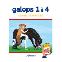 Cuaderno de ejercicios galope 1 a 4 con vídeos Lavauzelle