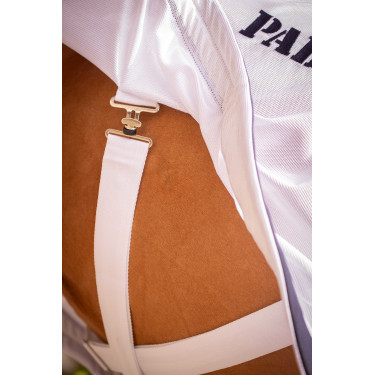 Manta PADDOCK UV-mesh combo Blanco