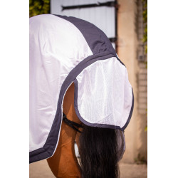 Manta PADDOCK UV-mesh combo Blanco