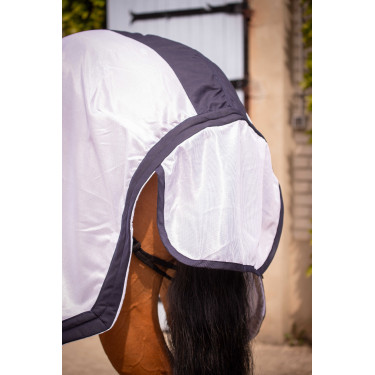 Manta PADDOCK UV-mesh combo Blanco