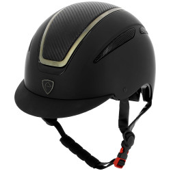 Casco EQUITHEME Agris Cromo negro carbono Casco EQUITHEME Agris Cromo negro carbono