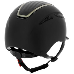 Casco EQUITHEME Agris Cromo negro carbono Casco EQUITHEME Agris Cromo negro carbono