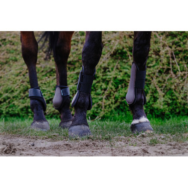 Protectores de tendón RIDING WORLD Castaño Marrón