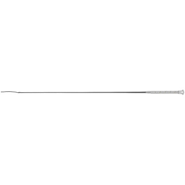 Dressurgerte Whip & Go Strassy Plateado Gris