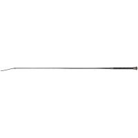 Dressurgerte Whip & Go Strassy Plateado Gris