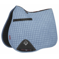 Mantilla LeMieux ProSport Suede GP Square Arándano Gris