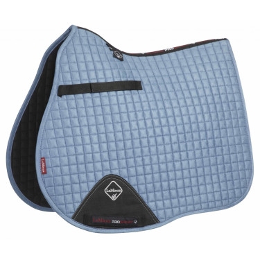 Mantilla LeMieux ProSport Suede GP Square Azul hielo