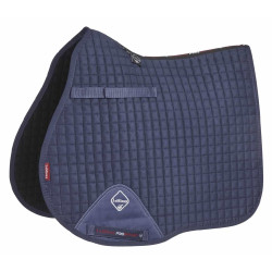 Mantilla LeMieux ProSport Suede GP Square Azul marino