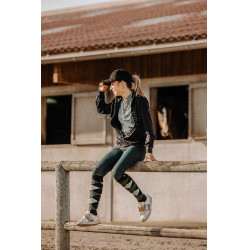 Chaqueta Equithème Charlène Antracita Gris