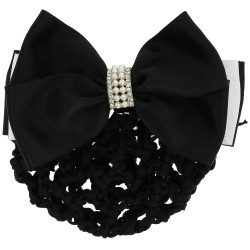 Rejilla para el cabello Equithème Perle Negro / blanco