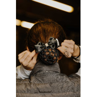 Rejilla para el cabello Equithème Perle Negro / blanco