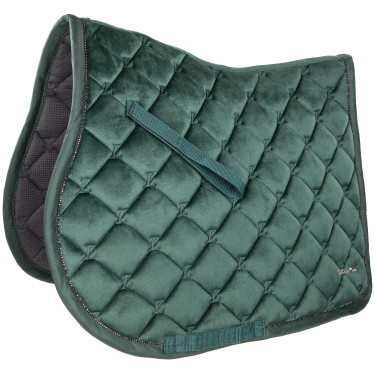 Manta de montar Lami-Cell Galaxy Velvet Verde oscuro