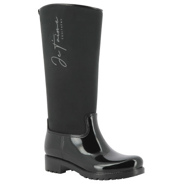 Botas de lluvia Equithème Je t'aime Negro