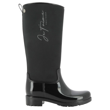 Botas de lluvia Equithème Je t'aime Negro