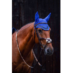 Bonete antimoscas Equithème Domino Azul real Bonete antimoscas Equithème Domino Azul real