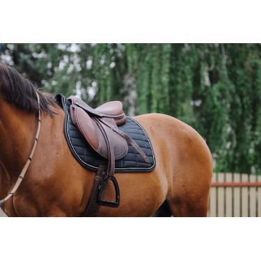 Manta de montar Equithème Domino Verde