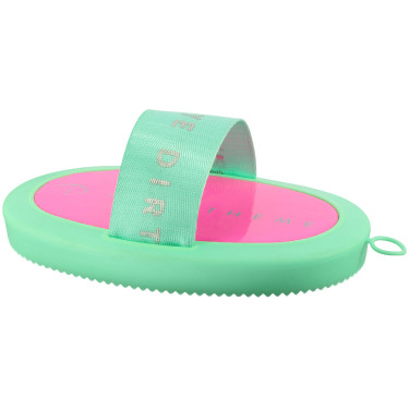 Etrilla Equithème Te quiero Fluo rosa