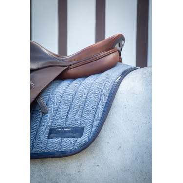 Mantilla PADDOCK Wooltouch Azul