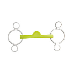 Muserola ajustable Metalab Flexi Soft 3 anillas media luna Verde