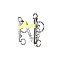 Mors pelham Metalab Flexi Soft media luna ramas largas Verde