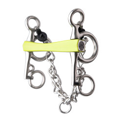 Muserola pelham Metalab Flexi Soft recta ramas cortas Verde