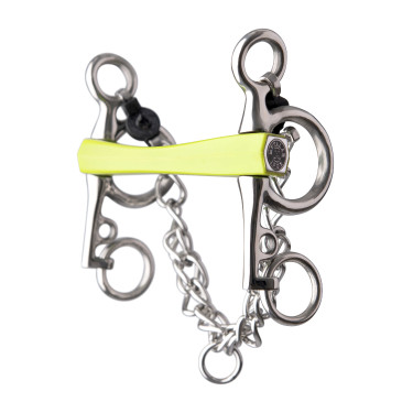 Muserola pelham Metalab Flexi Soft recta ramas cortas Verde