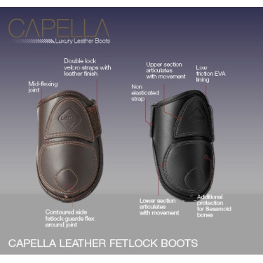 Protectores de tendón Capella LeMieux Protectores de tendón Capella LeMieux