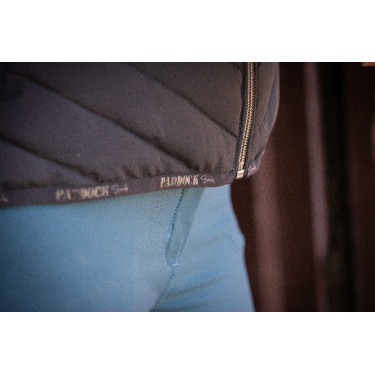 Chaleco acolchado sin mangas Longueil Paddock Sports Negro Chaleco acolchado sin mangas Longueil Paddock Sports Negro