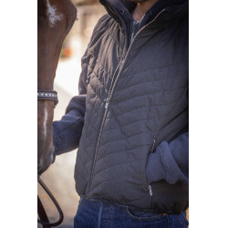 Chaleco acolchado sin mangas Longueil Paddock Sports Negro Chaleco acolchado sin mangas Longueil Paddock Sports Negro