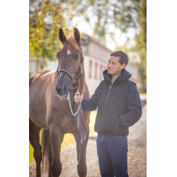 Chaleco acolchado sin mangas Longueil Paddock Sports Negro Chaleco acolchado sin mangas Longueil Paddock Sports Negro