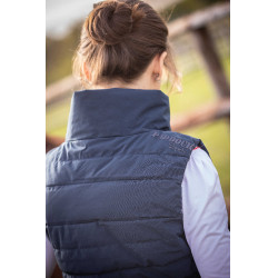 Chaleco acolchado sin mangas Longueil Paddock Sports Azul marino