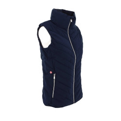 Chaleco acolchado sin mangas Longueil Paddock Sports Azul marino