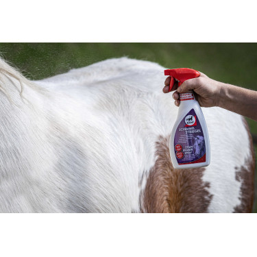 Spray desenredante Leovet caballos grises