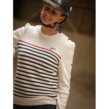 Pénélope Maelle Crudo / marino / rojo Motifs