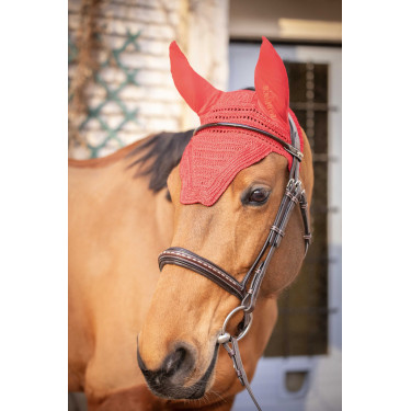Orejeras antimoscas PADDOCK Prems Roja Rojo