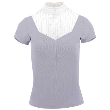 Polo Equithème Lerma de manga corta Púrpura Violeta Polo Equithème Lerma de manga corta Púrpura Violeta