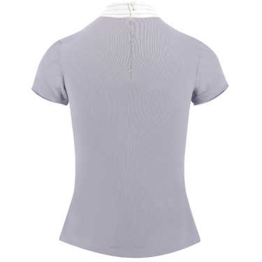 Polo Equithème Lerma de manga corta Púrpura Violeta Polo Equithème Lerma de manga corta Púrpura Violeta