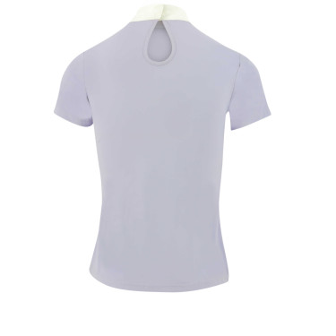 Polo Equithème London de manga corta Púrpura Violeta