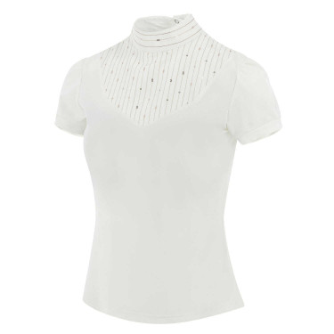 Polo Equithème Vilamoura de manga corta Blanco