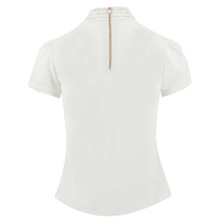 Polo Equithème Vilamoura de manga corta Blanco