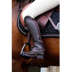 Mini-chaps Equithème Sparkly Castaño Marrón