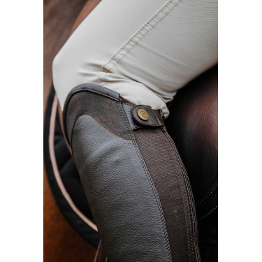 Mini-chaps Equithème Sparkly Castaño Marrón