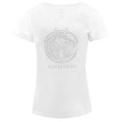 Camiseta Equithème Magali Blanco