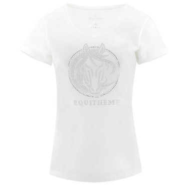 Camiseta Equithème Magali Blanco