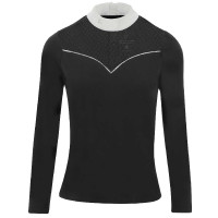 Polo Equithème Valencia Negro