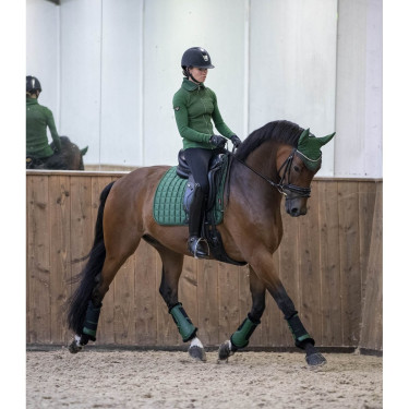 Mantilla LeMieux Loire Classic Dressage Square Caza verde Mantilla LeMieux Loire Classic Dressage Square Caza verde